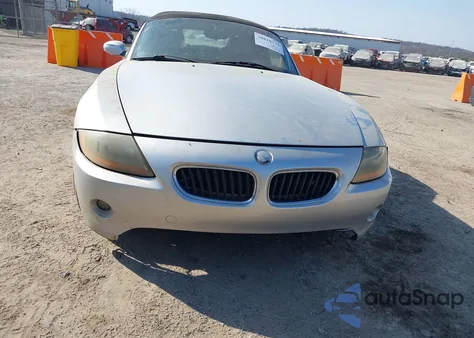 2003 BMW Z4 2.5I from USA, damaged, VIN 4USBT33423LS41135